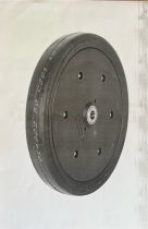  Pöttinger vetőgép tömörítő kerék eredeti ,gyári 380x65
