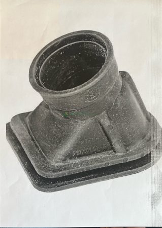 Pöttinger vetőgép beömlő tölcsér rövid